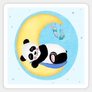 Baby Panda boy Sticker